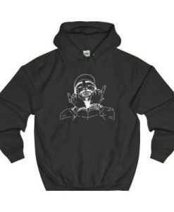 Post Malone Graphic Pullover Hoodie pu