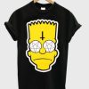Satanic Bart Simpson T-shirt pu