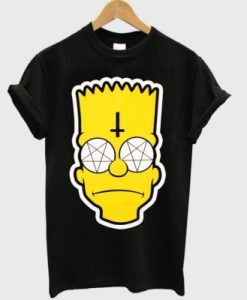 Satanic Bart Simpson T-shirt pu