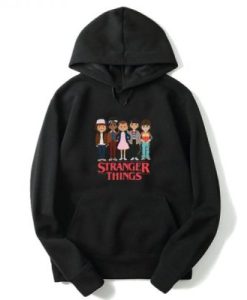 Stranger Things Graphic Pullover Hoodie pu