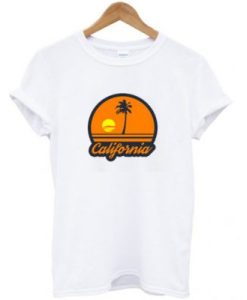 Sunset California T-shirt pu