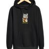 Turnover Lucky Cat Hoodie pu