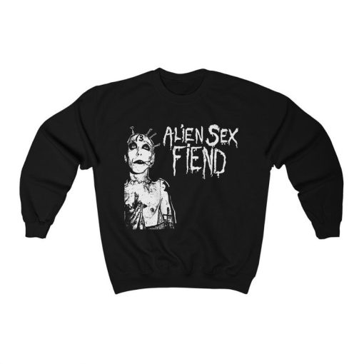 Alien Sex Fiend Logo Unisex Crewneck Sweatshirt NF