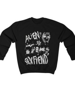 Alien Sex Fiend Unisex Crewneck Sweatshirt NF