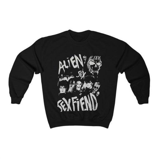 Alien Sex Fiend Unisex Crewneck Sweatshirt NF