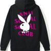 Anti Social Social Club Playboy Back Print Hoodie pu
