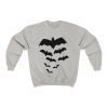 Bats Unisex Heavy Blend Crewneck Sweatshirt NF