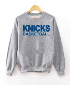 Knicks Basketball Grey Sweatshirt NF