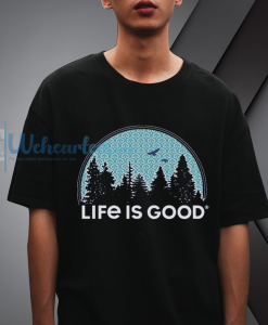 Life Is Good Crusher Funky Outdoor T Shirt NF