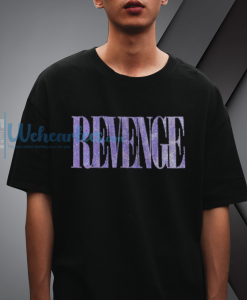 Rhinestone Black Diamond Revenge T-Shirt NF