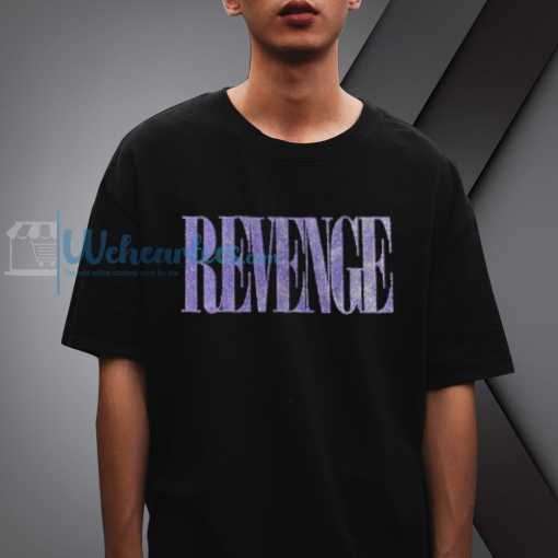 Rhinestone Black Diamond Revenge T-Shirt NF