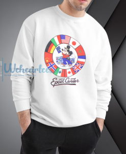 80’s Vintage Disney Epcot Center Mickey Mouse Sweatshirt NF