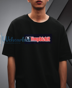 Early Y2K Limp Bizkit tour T-shirt front NF