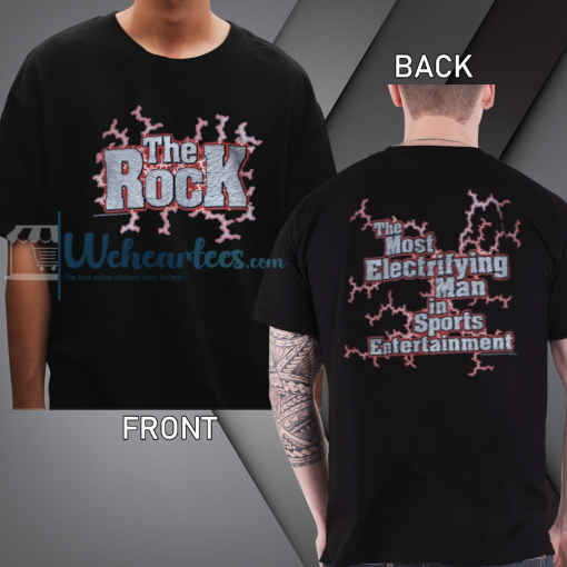 Y2K Vintage The Rock Wrestling Dwayne Johnson T-shirt NF