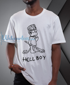 Hellboy Bart Simpson T-Shirt NF