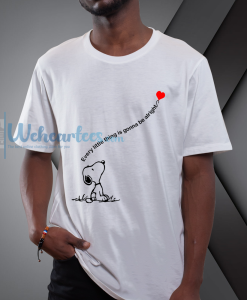 Snoopy Every Little Thing Is Gonna Be Alright T Shirt NF