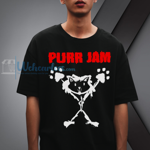 Purr Jam Cat Parody t-shirt NF