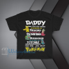 weh_Fathers Day T-Shirt Daddy Favourite POKEMON T-Shirt