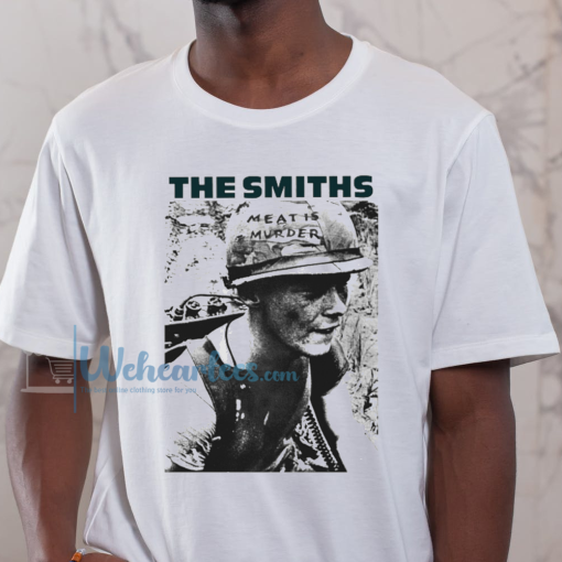 The Smiths Shirt Meat is Murder Morisset t-shirt