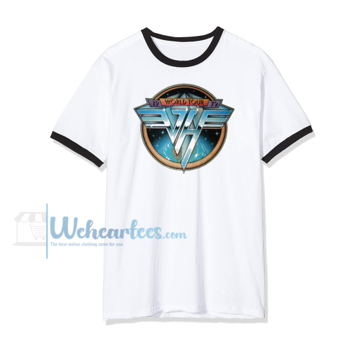 Van Halen World Tour 1979 Ringer Shirt