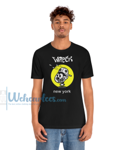 Wreck Nervous records new york 90's T Shirt
