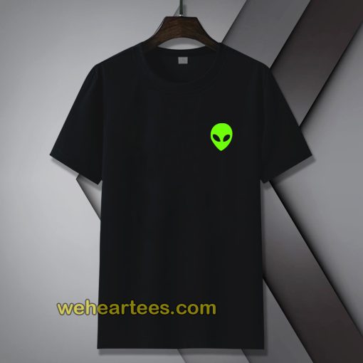 Alien Head Pocket Patch Tshirt