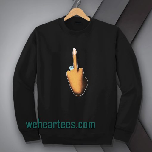 KIM finger fuck Sweatshirt