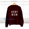 very bien sweatshirts (maroon)