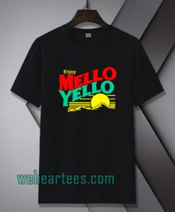 80's Retro Enjoy Mellow Yellow Drink T Shirt