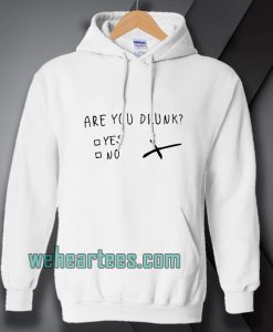 are you drunk Hoodie