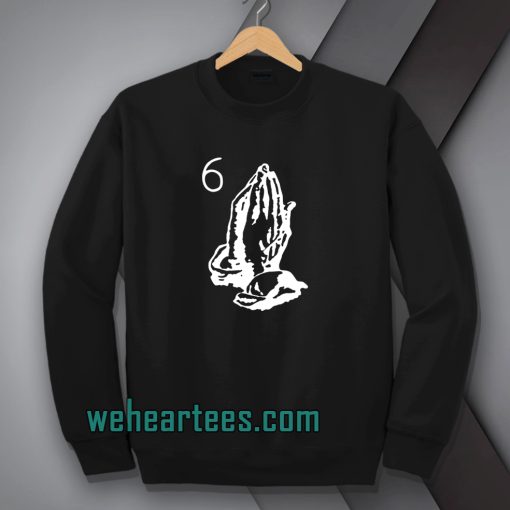 Drake OVO 6 God praying hand Sweatshirt