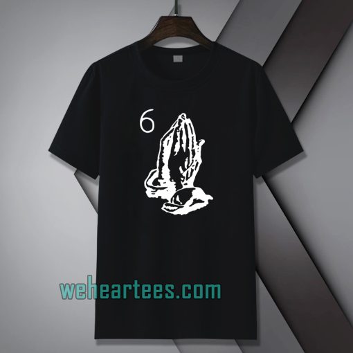 Drake OVO 6 God praying hand tshirt