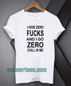 give-zero-fucks-unisex-Tshirt
