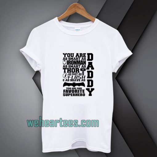 Daddy Superhero T-Shirts