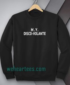 M.Y. Disco Volante James Bond Thunderball Inspired Sweatshirt