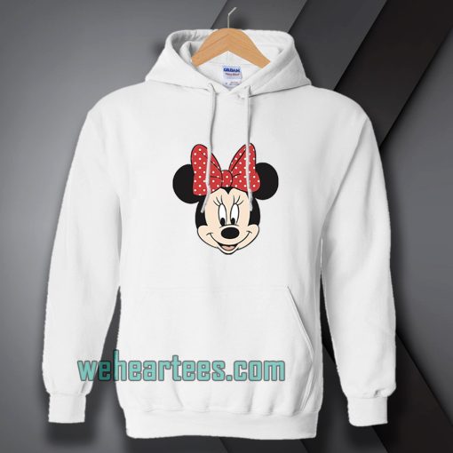 minnie-mouse-face-Hoodie