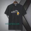 Beer drinking t-shirt TPKJ1