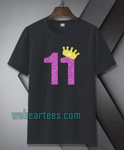 11th Birthday Girl T-Shirt TPKJ1