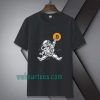 Bitcoin to The Moon Spaceman T-Shirt TPKJ1