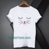 CAT FACE T-SHIRT TPKJ1