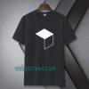 Cube Minimal Simple Geometry Nerd T Shirt TPKJ1