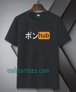 Japanese Porn Hub T-shirt TPKJ1