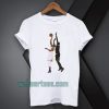 LeBron James Block On Andre Iguodala Unisex t-shirt TPKJ1