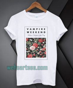 Vampire Weekend Floral Tee T-Shirt TPKJ1