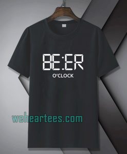 Beer o'clock t-shirt unisex TPKJ1