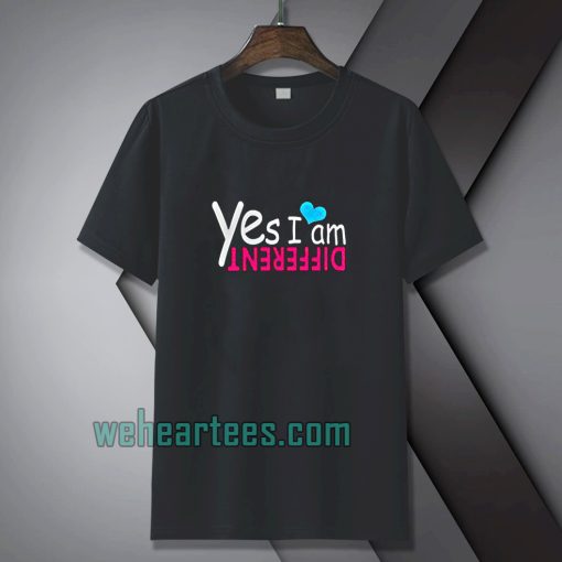 Yes i am different T-shirt TPKJ1