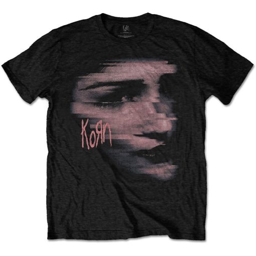 KORN Unisex T-shirt- Chopped Face TPKJ1