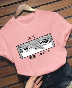 Grunge Style Tshirt Anime Eyes Street TPKJ1