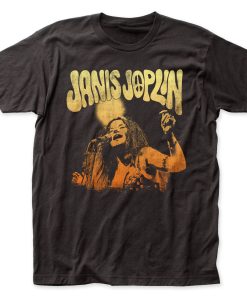 Janis Joplin Live Soft Fitted 30_1 Cotton Tee TPKJ1