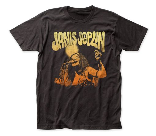 Janis Joplin Live Soft Fitted 30_1 Cotton Tee TPKJ1